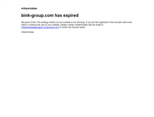 Tablet Screenshot of bink-group.com